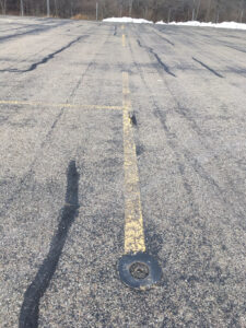 Crack Sealing and Line Striping